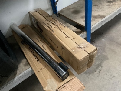 5No. UNUSED 900mm BELT BARRIERS