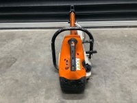 STIHL TS410 PETROL CONCRETE SAW & DUST SUPPRESSION TANK  - 3
