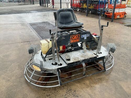 MBW 362 RIDE ON PETROL POWER FLOAT & TROLLEY