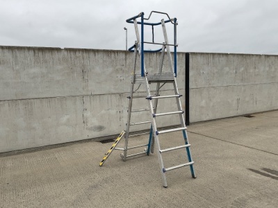 MOBILE ALUMINIUM PODIUM STEPS