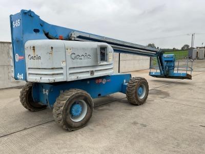 GENIE S65 ROUGH TERRAIN DIESEL BOOM LIFT 