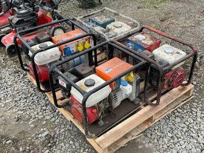 4No. ASSORTED PETROL GENERATORS
