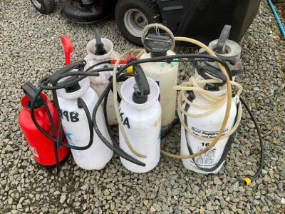 8No. ASSORTED DUST SUPRESSION BOTTLES