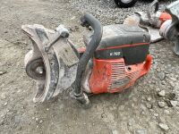 2No. HUSQVARNA K760 PETROL CONCRETE SAWS & 110v HUSQVARNA K4000 SAW - 3