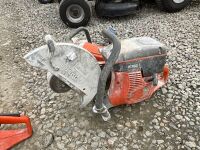 2No. HUSQVARNA K760 PETROL CONCRETE SAWS & 110v HUSQVARNA K4000 SAW - 4