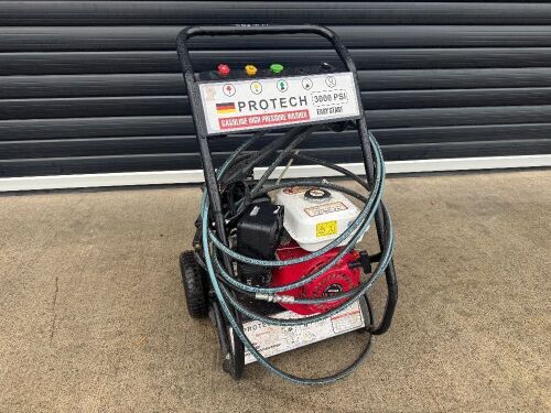 PROTECH 3000PSI MOBILE PETROL POWER WASHER 