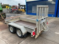 INDESPENSION APPRX. 8FT 4" X 4FT 6" 2700KGS TWIN AXLE PLANT TRAILER - 5