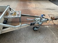 INDESPENSION APPRX. 8FT 4" X 4FT 6" 2700KGS TWIN AXLE PLANT TRAILER - 9