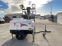 TOWERLIGHT SINGLE AXLE FAST TOW HYBRID LED LIGHTING TOWER - 3