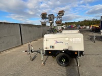 TOWERLIGHT SINGLE AXLE FAST TOW HYBRID LED LIGHTING TOWER - 6