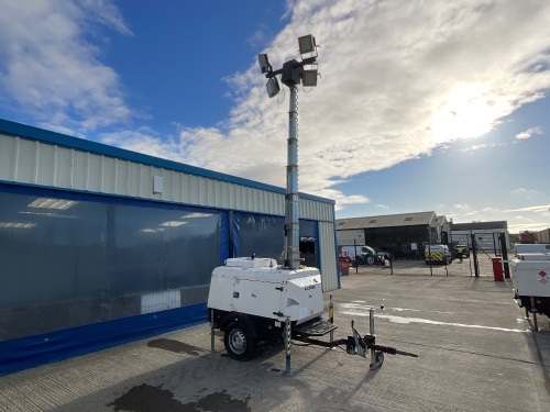 TOWERLIGHT SINGLE AXLE FAST TOW HYBRID LED LIGHTING TOWER