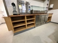 APPROX. 3350mm COUNTER RUN WITH HANDSINK - 2