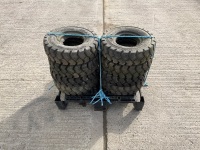  8No. FORKLIFT TYRES
