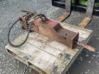 JES ATTACHMENTS ROCK HAMMER TO SUIT 4-6 TON MACHINE 