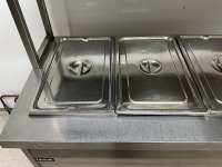 LINCAT BAIN MARIE TOP HOT CUPBOARD WITH DOUBLE GANTRY (3 PHASE) - 9