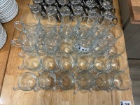 APPROX. 33No. CLEAR GLASS MUGS - 3