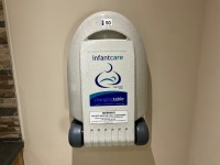 CANNON HYGIENE INFANTCARE WALL MOUNTED CHANGING TABLE 