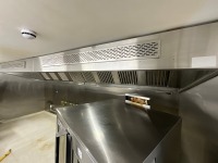 COMMERCIAL EXTRACTION CANOPY KIT WITH AIR INTAKE & EXTRACTIONS - 2