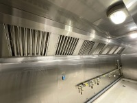 COMMERCIAL EXTRACTION CANOPY KIT WITH AIR INTAKE & EXTRACTIONS - 3