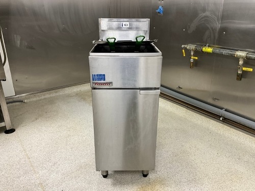 FASTFRI TWIN BASKET FRESTANDING FRYER (LPG)