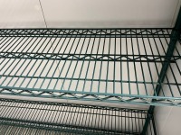 1No. TIERED STEEL WIRE SHELVING UNIT - 2