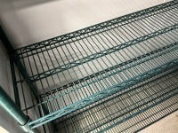 1No. TIERED STEEL WIRE SHELVING UNIT - 2