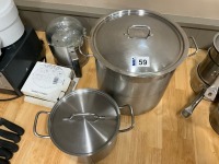 APPROX. 2No. ASSORTED SAUCEPANS & LIDS - 2