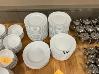 APPROX. 54No. GALGORM BIELA SIDE PLATES & 5No. RIMMED SOUP PLATES - 2