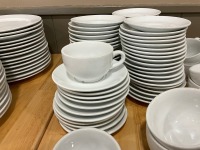 LARGE QUANTITY OF GALGORM BIELA COFFEE CUPS, ESPRESSO CUPS & SAUCERS - 5