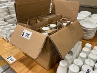 QUANTITY OF UNUSED SALT & PEPPER SHAKERS INC. APPROX. 16No. SALT & 9No. PEPPER