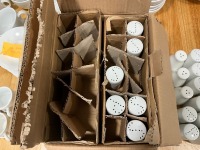 QUANTITY OF UNUSED SALT & PEPPER SHAKERS INC. APPROX. 16No. SALT & 9No. PEPPER - 2