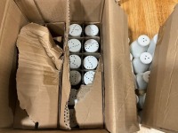 QUANTITY OF UNUSED SALT & PEPPER SHAKERS INC. APPROX. 16No. SALT & 9No. PEPPER - 4