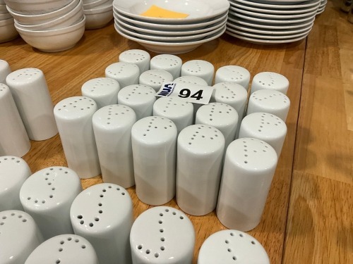 APPROX. 10No. SALT & PEPPER SETS WHITE