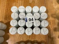 APPROX. 10No. SALT & PEPPER SETS WHITE - 2