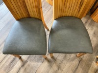 2No. DINING CHAIRS - 4