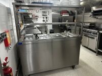 LINCAT BAIN MARIE TOP HOT CUPBOARD WITH DOUBLE GANTRY (3 PHASE) - 14