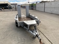 APPROX. 8ft x 4ft 2700KGS TWIN AXLE PLANT TRAILER - 3