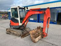 KUBOTA U25-3A 2.5 TON MINI DIGGER - 7