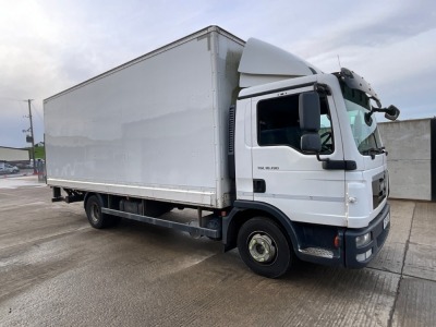 MAN TGL 10.190 12 TON 4x2 AUTOMATIC BOX LORRY