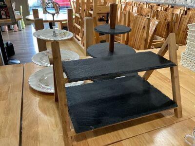 APPROX. 3No. ASSORTED CAKE STANDS