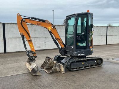 CASE CX25D 2.7 TON MINI DIGGER