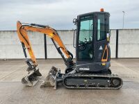 CASE CX25D 2.7 TON MINI DIGGER - 2