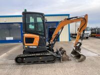 CASE CX25D 2.7 TON MINI DIGGER - 8