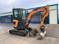 CASE CX25D 2.7 TON MINI DIGGER - 9