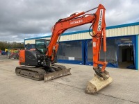 HITACHI ZX85USB-6 8.5 TON MIDI EXCAVATOR - 7