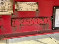 M&G TRAILERS 45FT 38 TON TRI AXLE CURTAINSIDER - 7