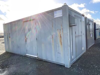 APPROX. 20ft x 8ft ANTI VANDAL OPEN PLAN SITE OFFICE