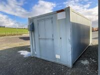 APPROX. 20ft x 8ft ANTI VANDAL OPEN PLAN SITE OFFICE - 3