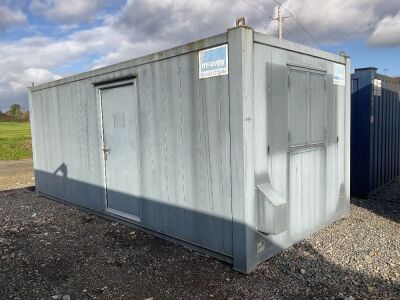 APPROX. 20ft x 9ft ANTI VANDAL OPEN PLAN SITE OFFICE