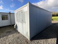 APPROX. 20ft x 9ft ANTI VANDAL OPEN PLAN SITE OFFICE - 4